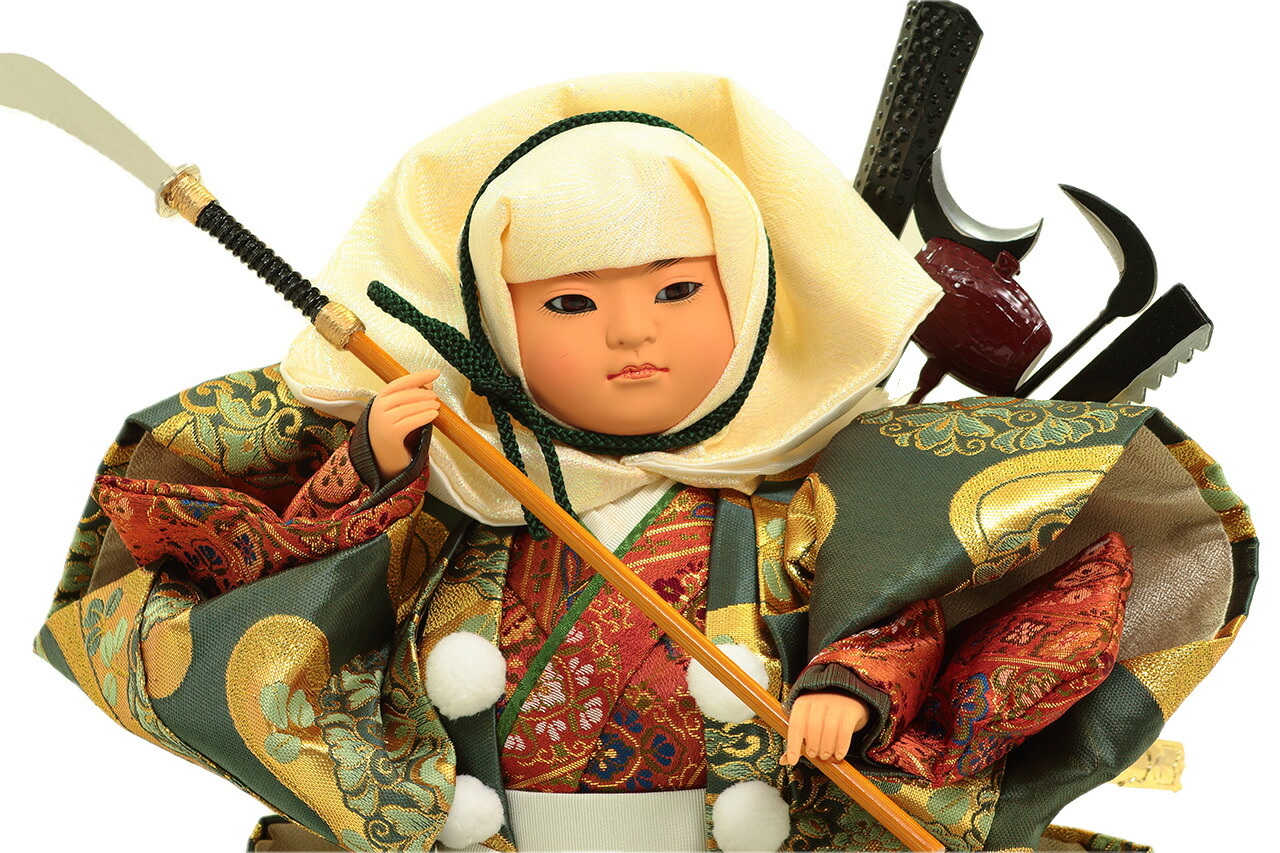 五月舞踊人形ケース飾り【P95304】 初節句お節句のご贈答にも最適