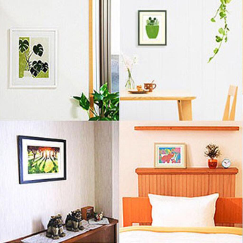 楽天市場】【マラソン限定クーポン】 絵画 白のマーガレット 額入り