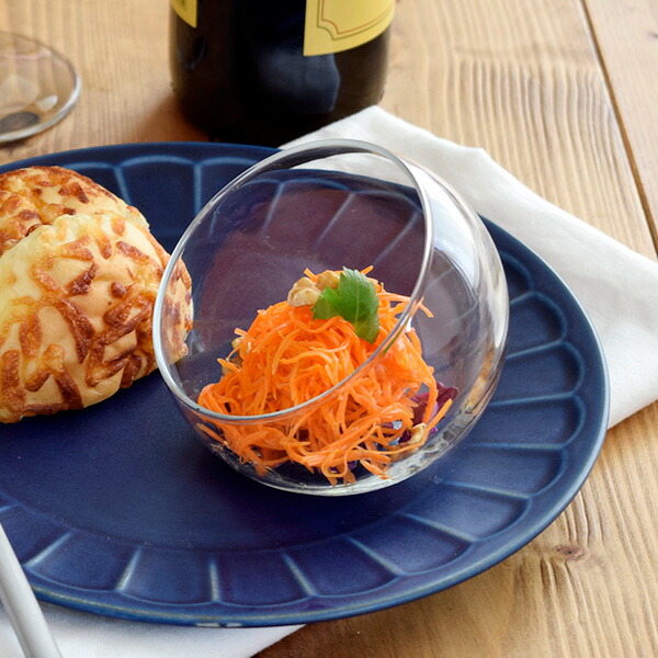 楽天市場】おしゃれ スラントボウル 120cc ガラスガラス食器 ボウル