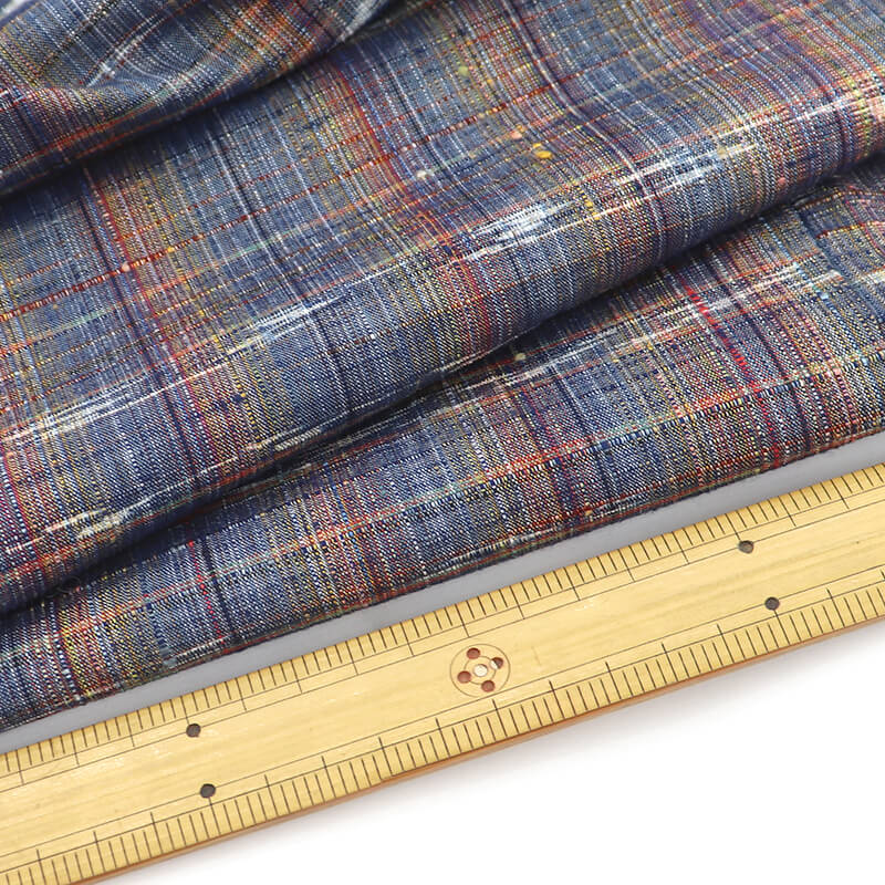 中古】 紬 つむぎ 紬着物 レディース 正絹 灰青 茶 縞 素朴 Mサイズ