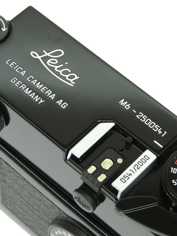 Leica】ライカ『LEICA M6 TTL 0.72 ミレニアム ブラックペイント