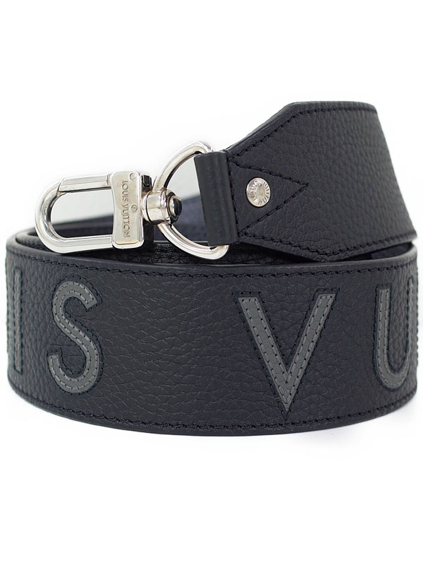 ルイヴィトン LOUIS VUITTON ショルダーストラップ ブラック