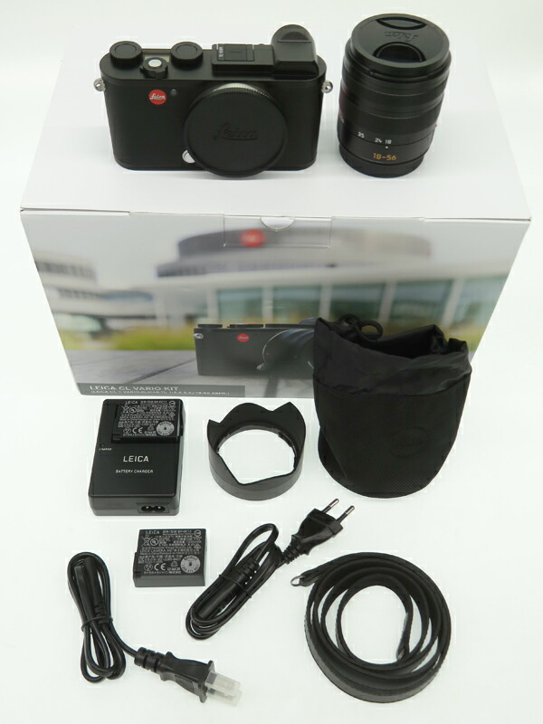 Leica】ライカ『ライカCL ブラック スタンダードバリオキット 18-56mm