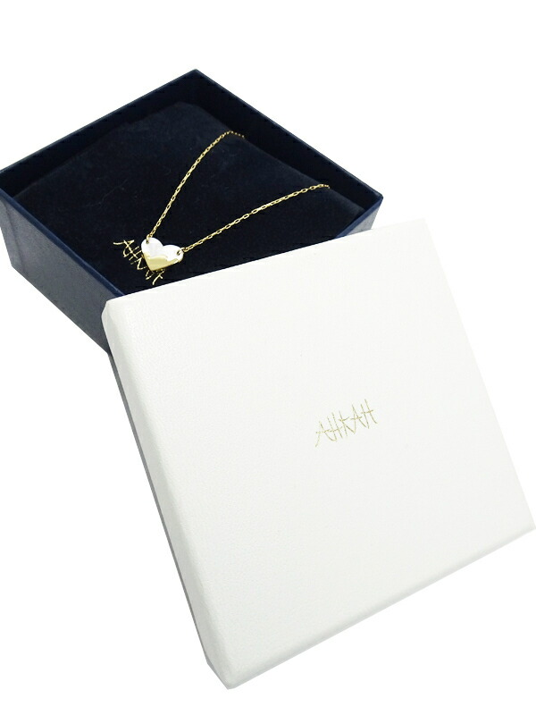 AHKAH】アーカー『K18YG ハローサンシャイン アンクレット シェル』1