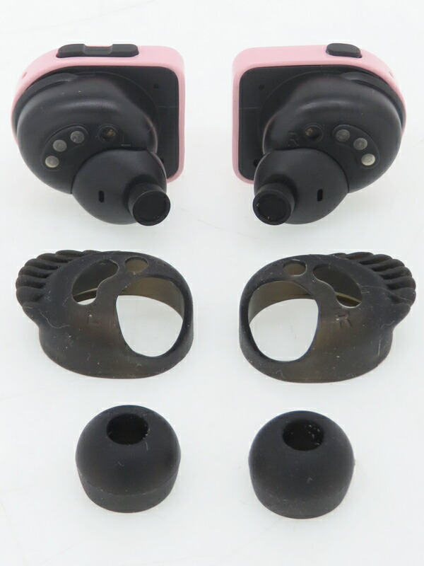 ルイヴィトン ホライゾン ワイヤレス イヤホン ピンク QAB150【中古品