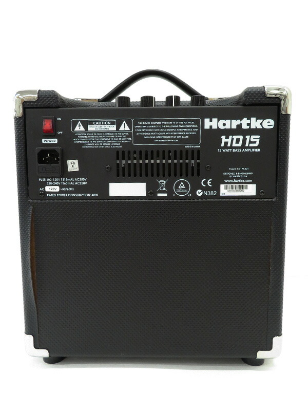 Hartke】ハートキー『ベースアンプ』HD15 1週間保証【中古