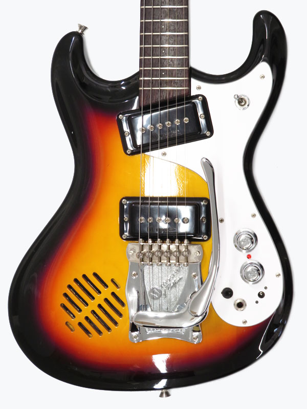 修理必要】レア物！モズライト JR-97 アンプ内蔵ギター ミディアム