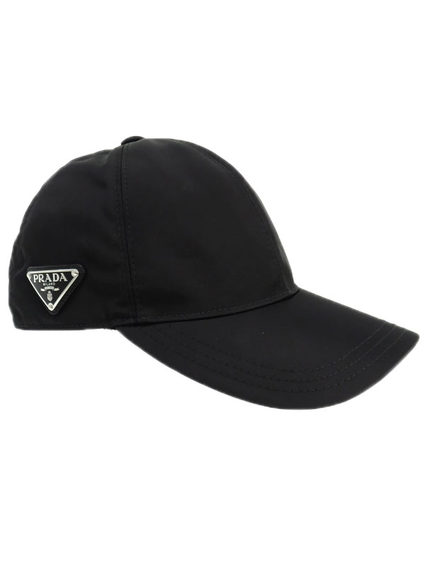 PRADA】プラダ『Re Nylon 三角ロゴ トライアングルプレート キャップ