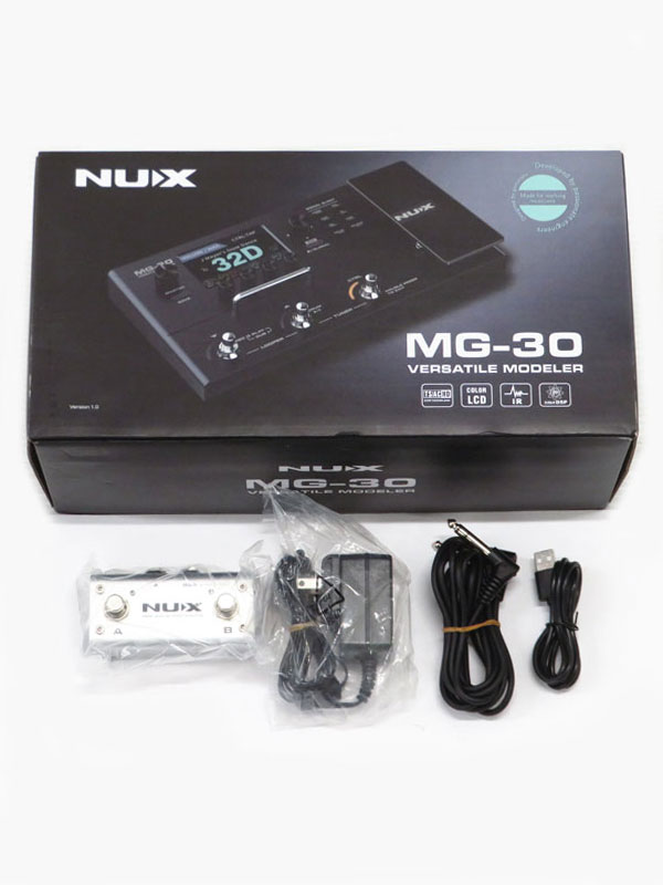 NUX】ニューエックス『マルチエフェクター』MG-30 1週間保証【中古