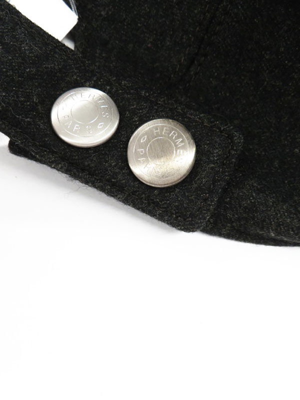 HERMES】エルメス『ウール キャップ size58』ユニセックス 帽子 1週間