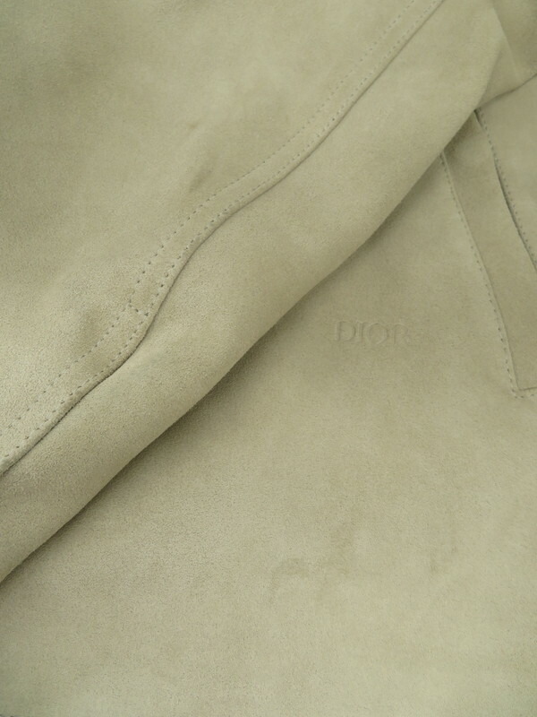 Dior HOMME 24SS/テープロゴスエードジャケット ディオール 新作 Dior