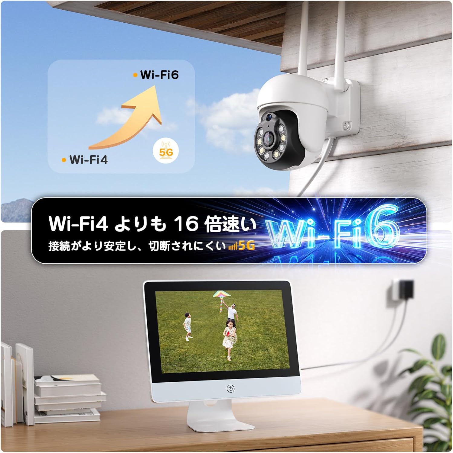 楽天市場】☆限定12％OFFクーポン！☆ 【4台セット・PTZ360°】防犯