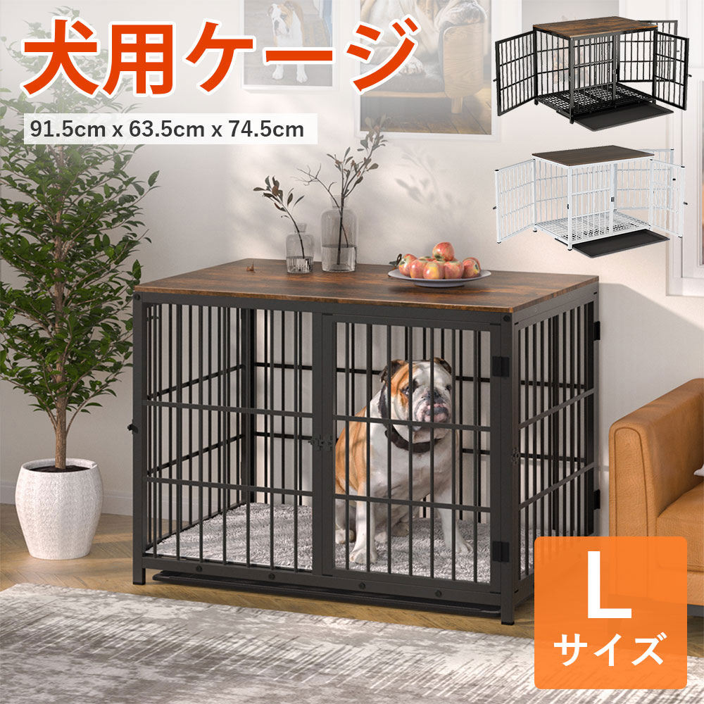 楽天市場】bingopaw 犬用ケージ 屋根付き 連接可能 中型犬 小型犬 2匹