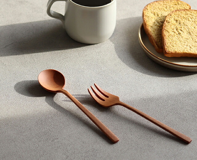 楽天市場】ナチュレカトラリー テーブルスプーン＆フォークセット