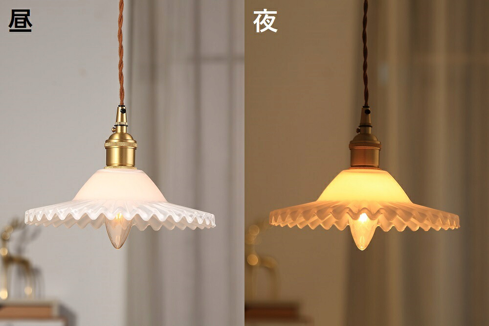 昭和レトロ ペンダントライト ガラス製 縞模様 岩崎電気 レトロライト