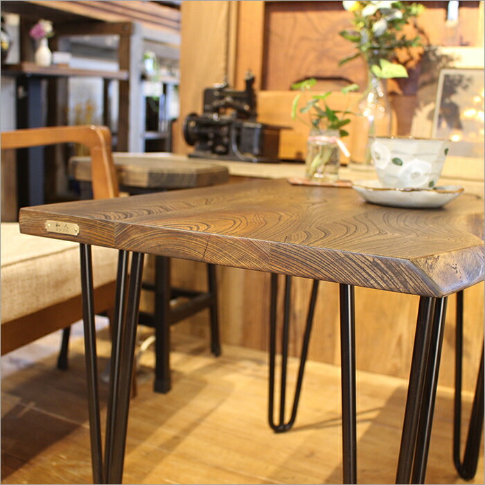 けやき 欅 無垢材 一枚板 テーブル 座卓 古家具 アンティーク レトロ