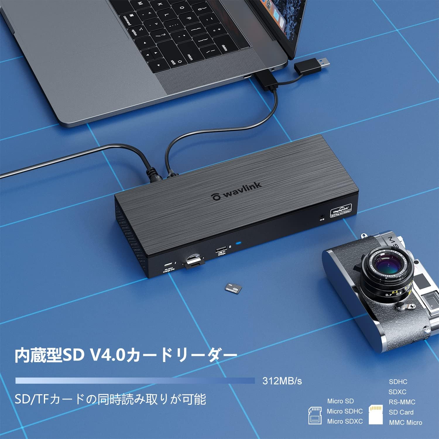 楽天市場】【業界トップの信頼性】Macも対応！WAVLINK 20ポートType-C