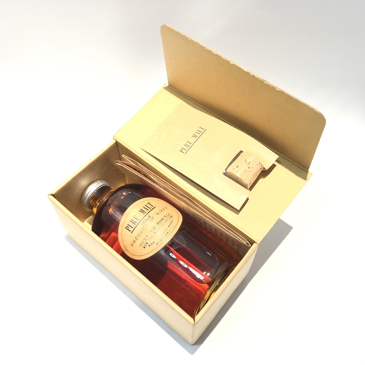 楽天市場】特級 ニッカピュアモルト ブラックNIKKAPURE MALT BLACK43