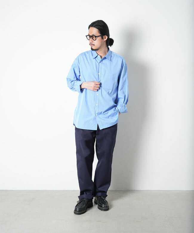 5724-81523]SCYE BASICS(サイベーシックス) San Joaquin Cotton