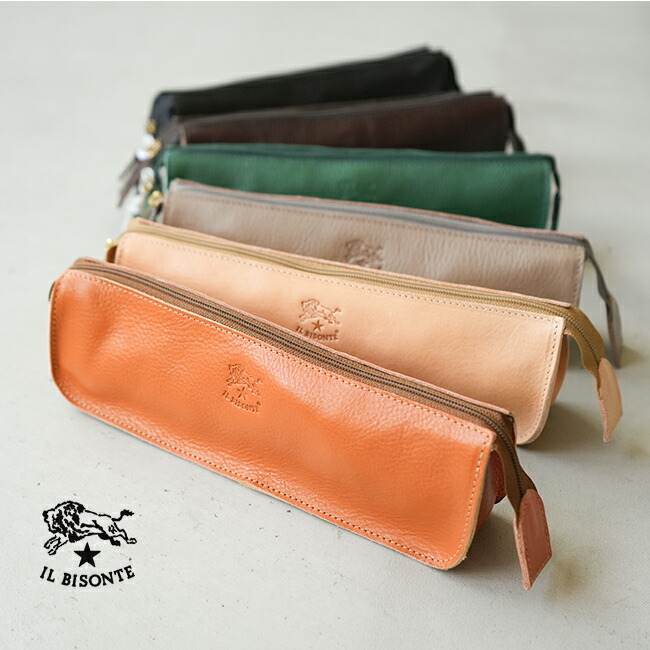 ◇【国内正規販売店】(411466)IL BISONTE(イルビゾンテ) レザージップ