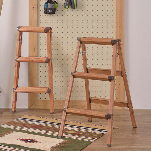 ユアサプライムス.com｜踏み台 3段 折りたたみ 脚立 おしゃれな アルミ