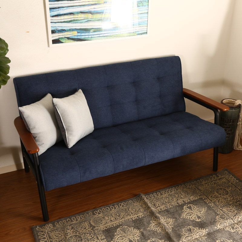 ユアサプライムス.com｜33354 アイアンウッドソファー 2P フレンズ