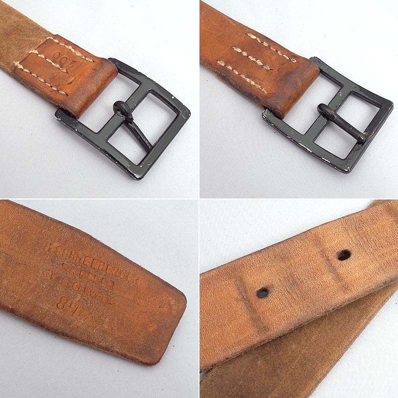 楽天市場】スイス軍 M52 レザーベルト ブラウン USED SB062UN 本皮 本