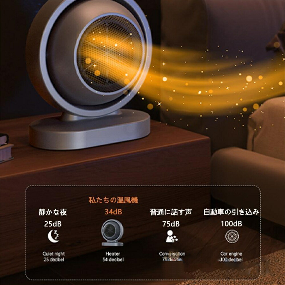 楽天市場】セラミックヒーター 小型 ファンヒーター 速暖 省エネ 脱衣