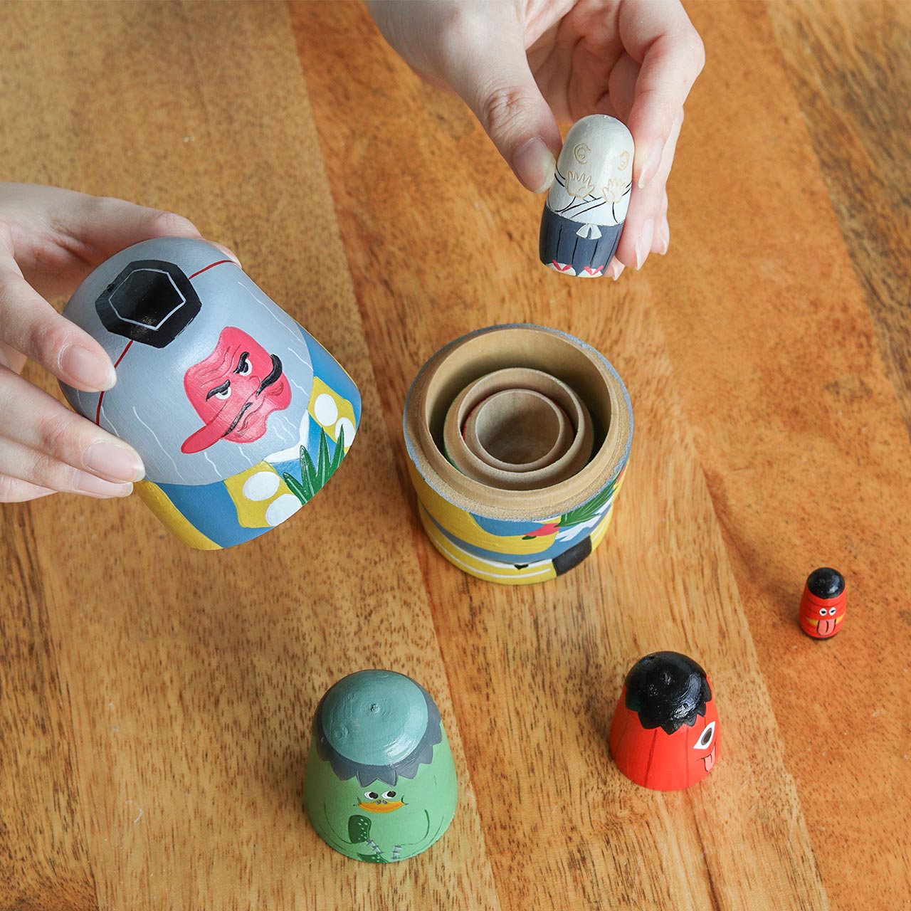 楽天市場】【公式】マトリョーシカ 人形 妖怪 妖怪グッズ 天狗 河童