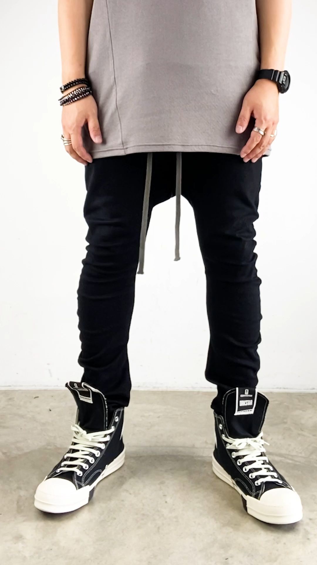 AF.ARTEFACT ストレッチデニムサルエルスキニー