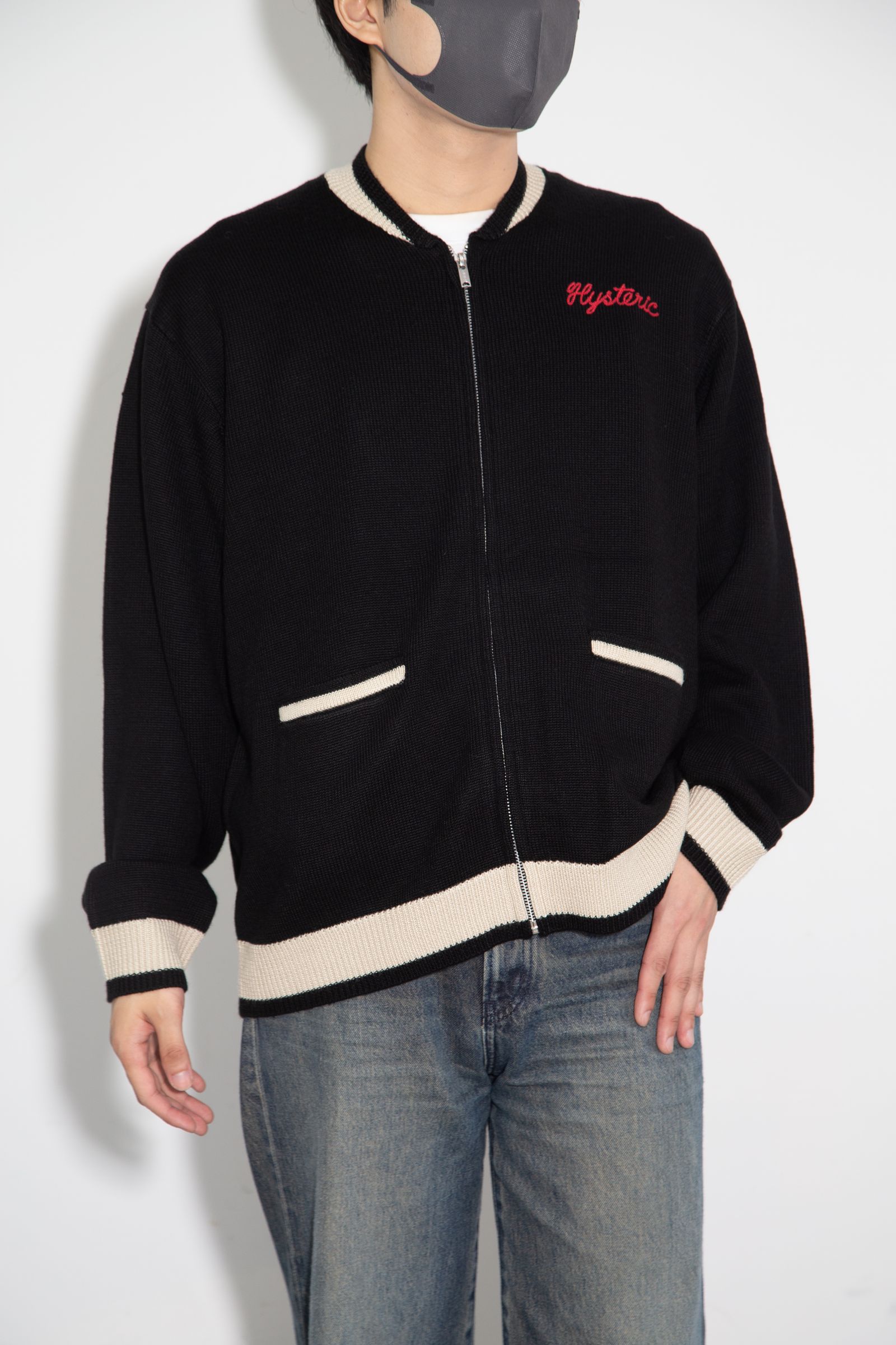 HYSTERIC GLAMOUR - [ラスト1点 サイズL] BORED MICHIGAN刺繍