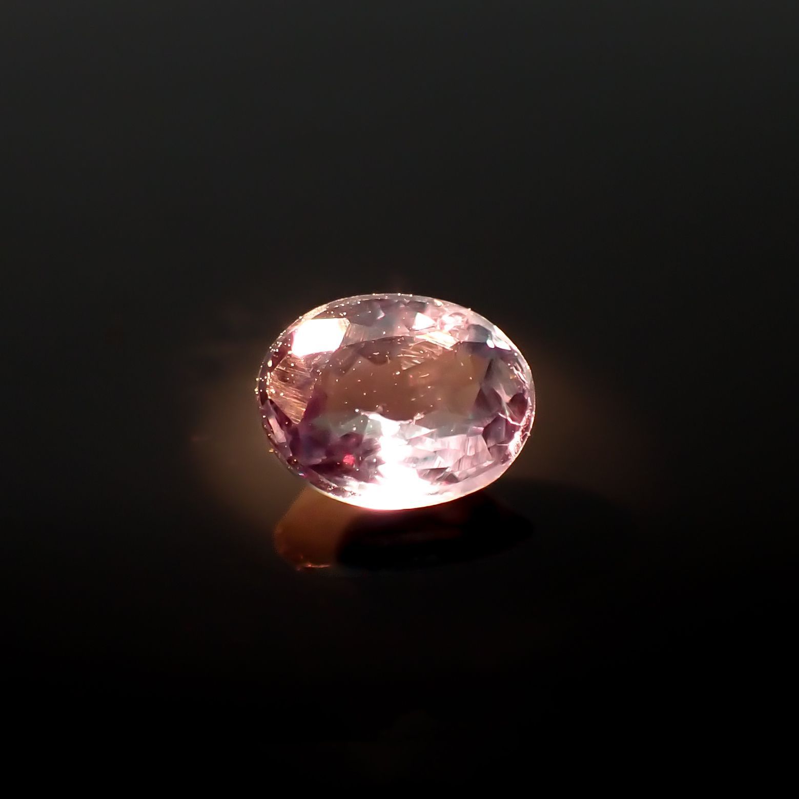アレキサンドライト(宝石名アレキサンドライト)インド産 0.42ct 識別済