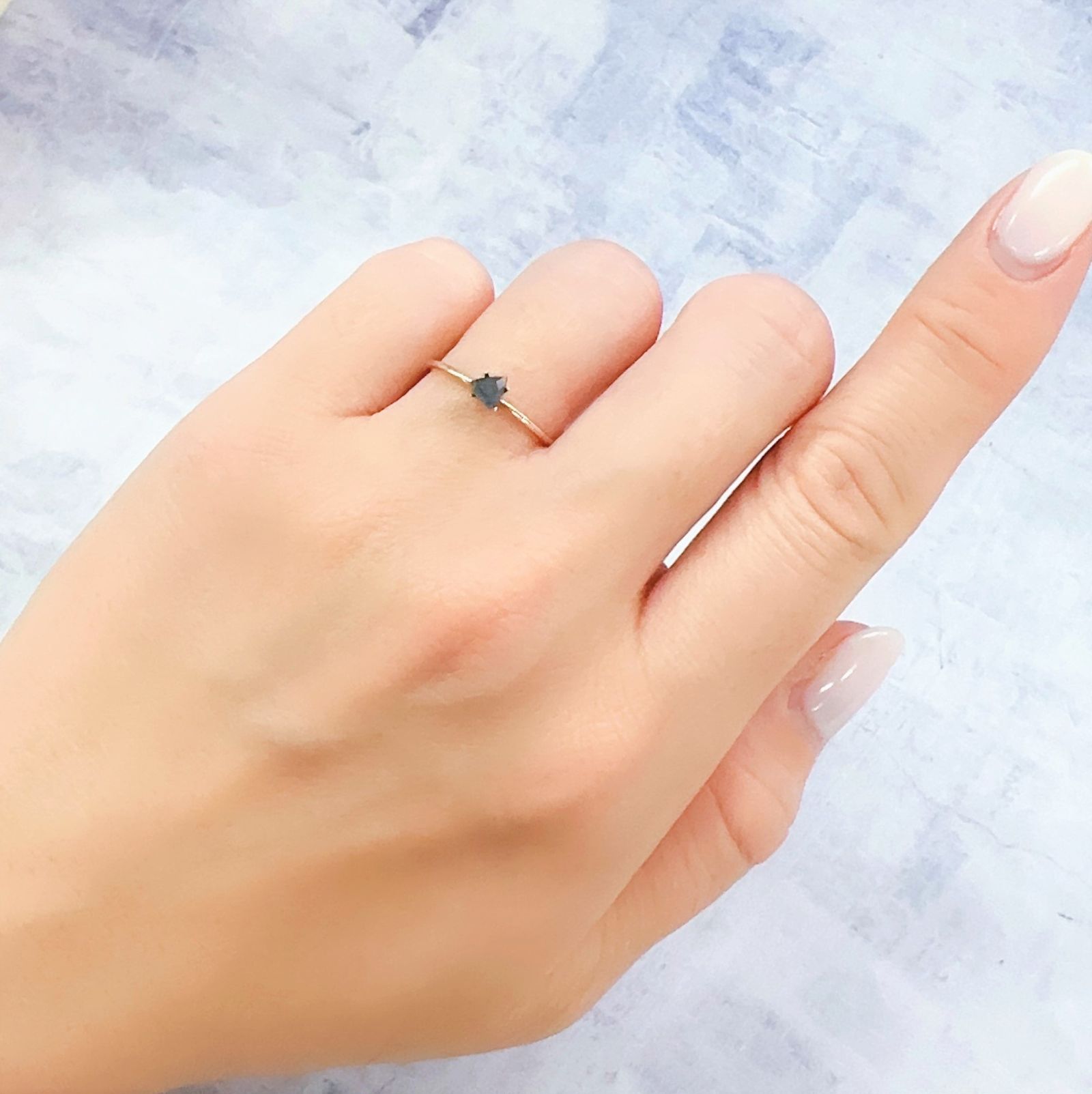 ビカビカネオン!!☆ブラジルバターリャパライバトルマリン18金Ptリング