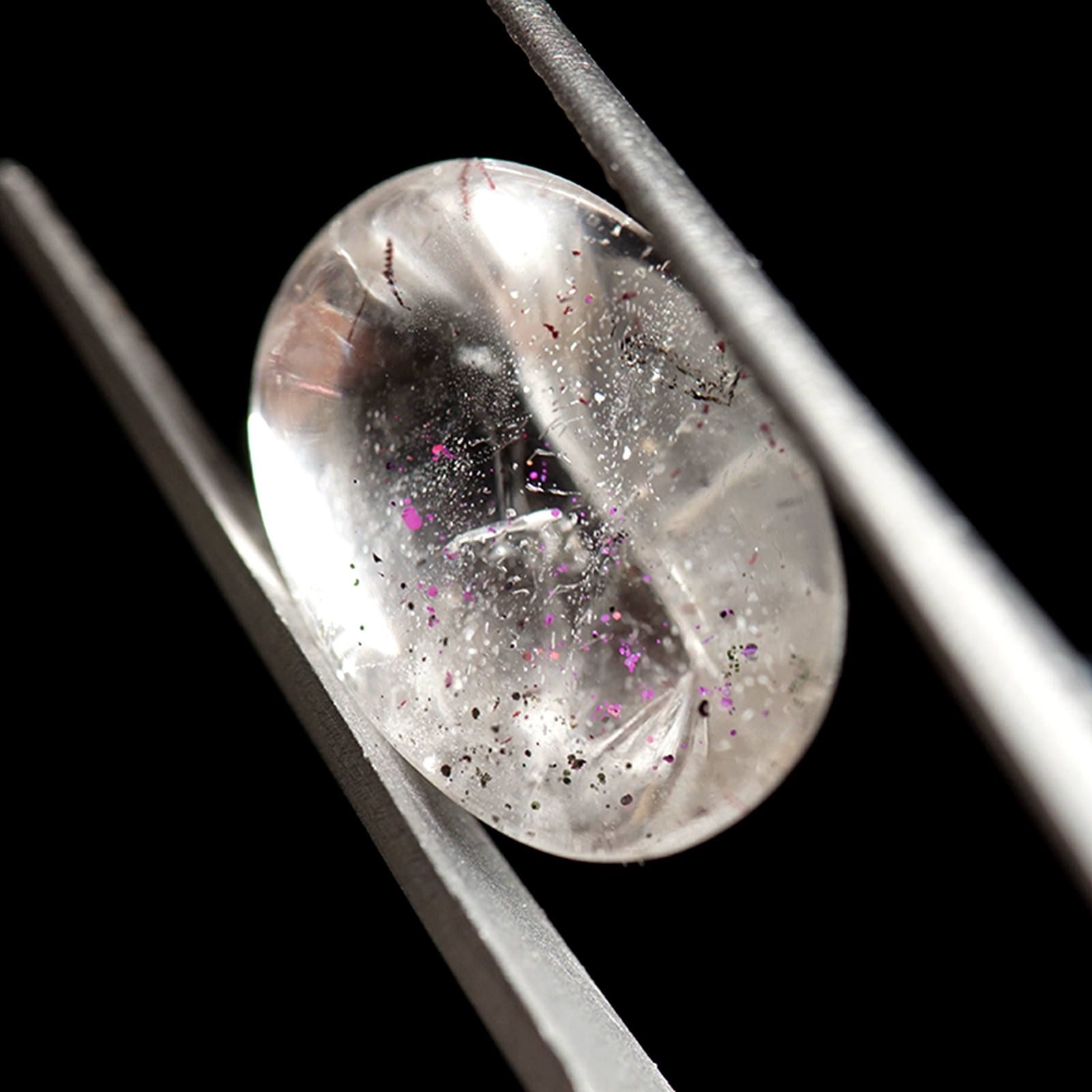 ティンカーベルクォーツ(ピンクファイヤークォーツ) ブラジル産 ルース