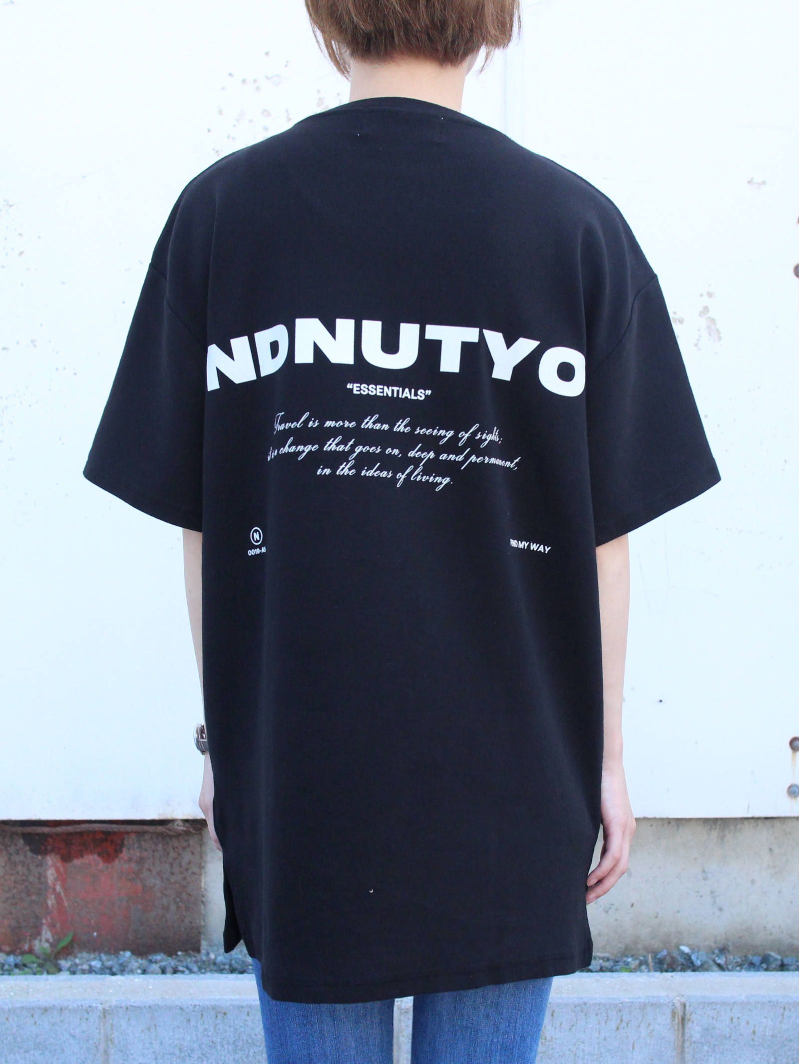 NIL DUE / NIL UN TOKYO - スウェットビッグTシャツ - SWEAT BIG TEE