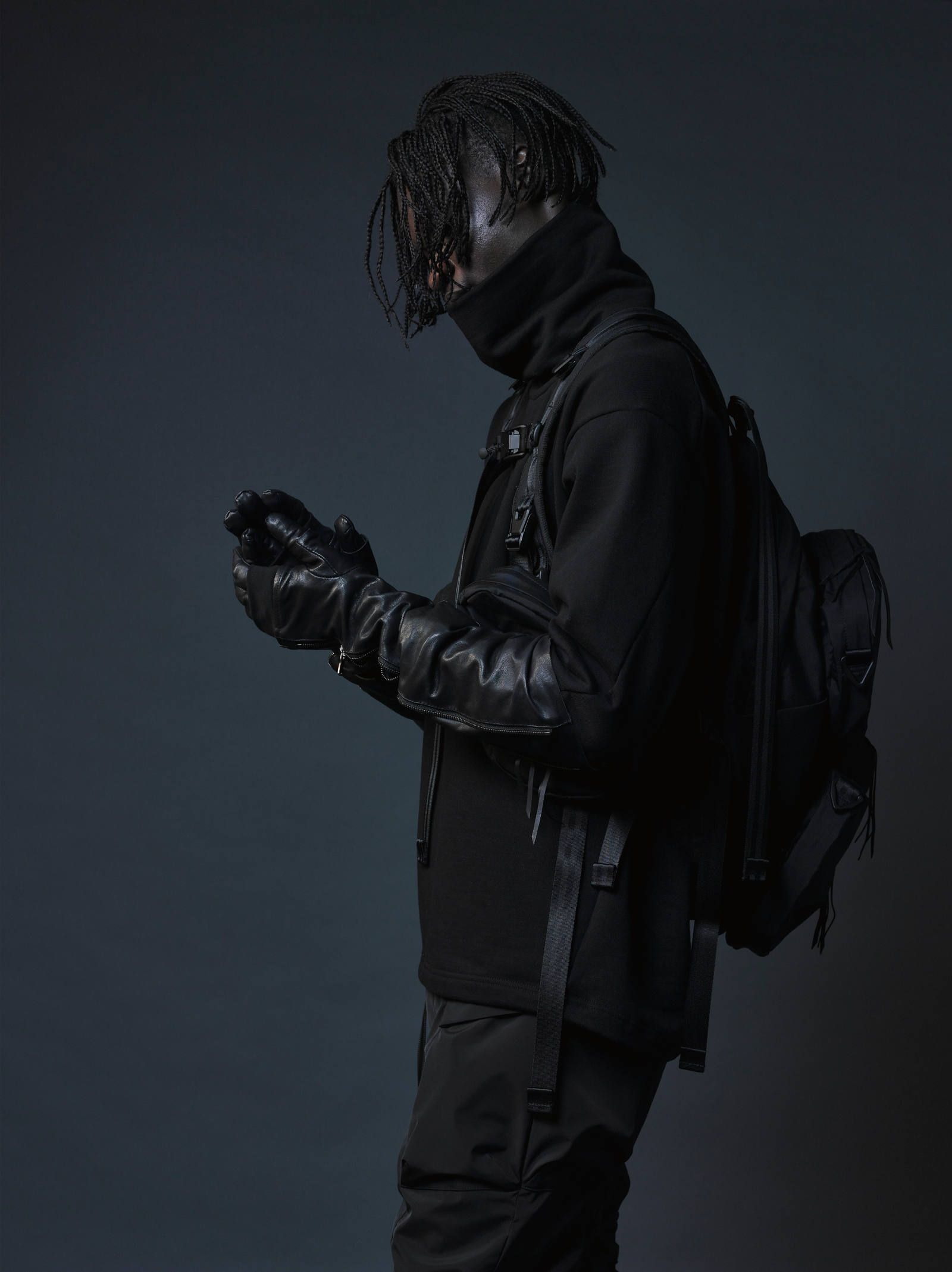 The Viridi-anne - ラムスキンレザーグローブ - BLACK | ADDICT WEB SHOP