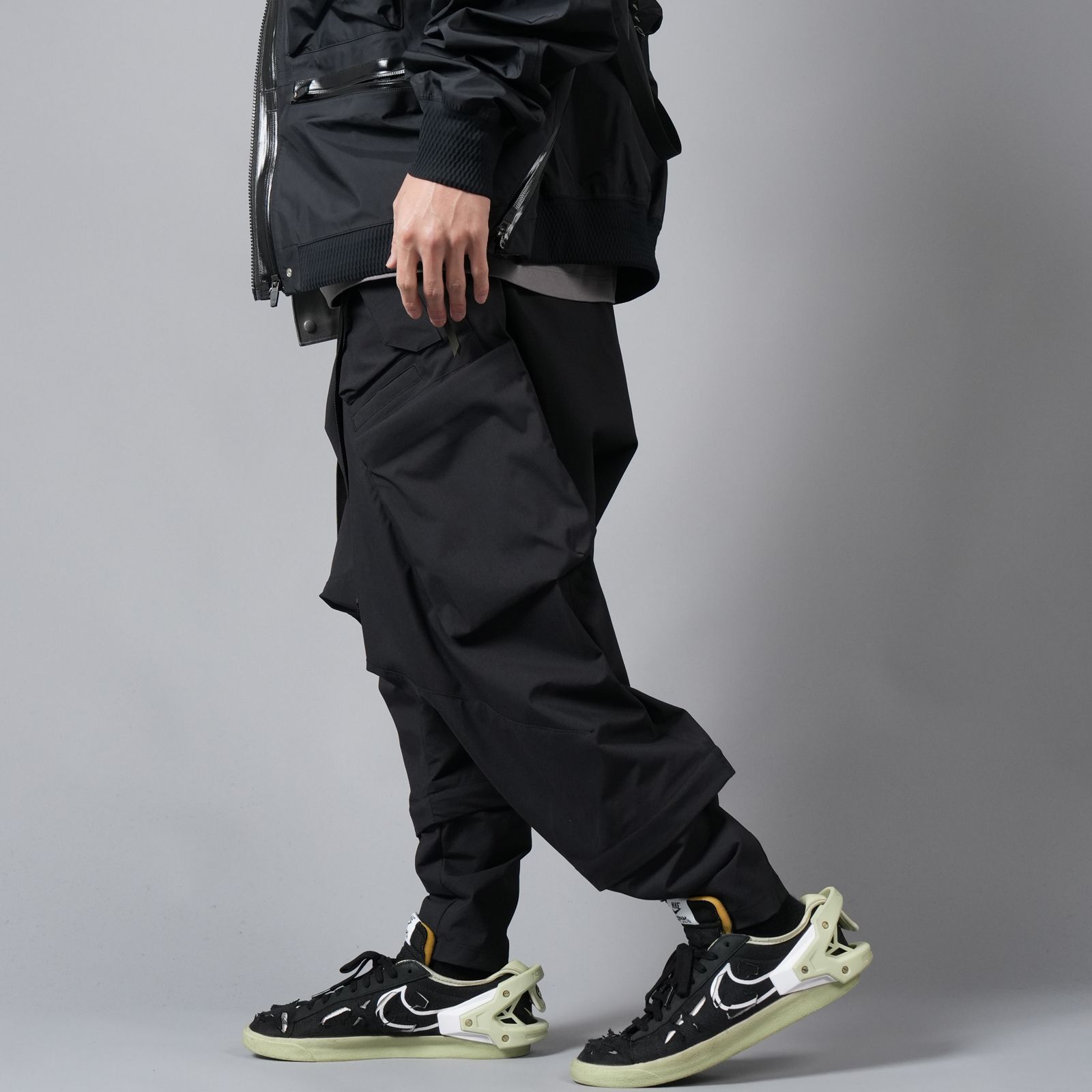 ACRONYM P30A-E アクロニウム サルエルパンツ ブラック M ACRONYM
