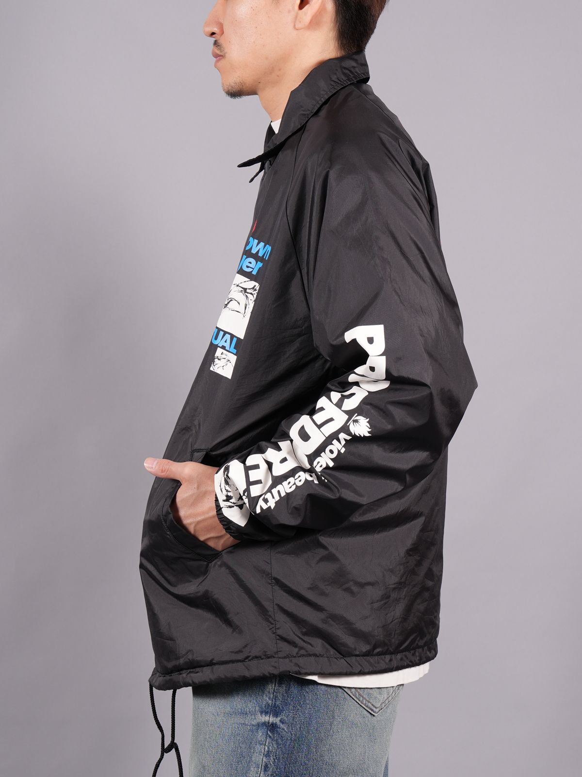 SAINT M×××××× - 【ラスト1点】 SM-S23-0000-066 / COACH JACKET