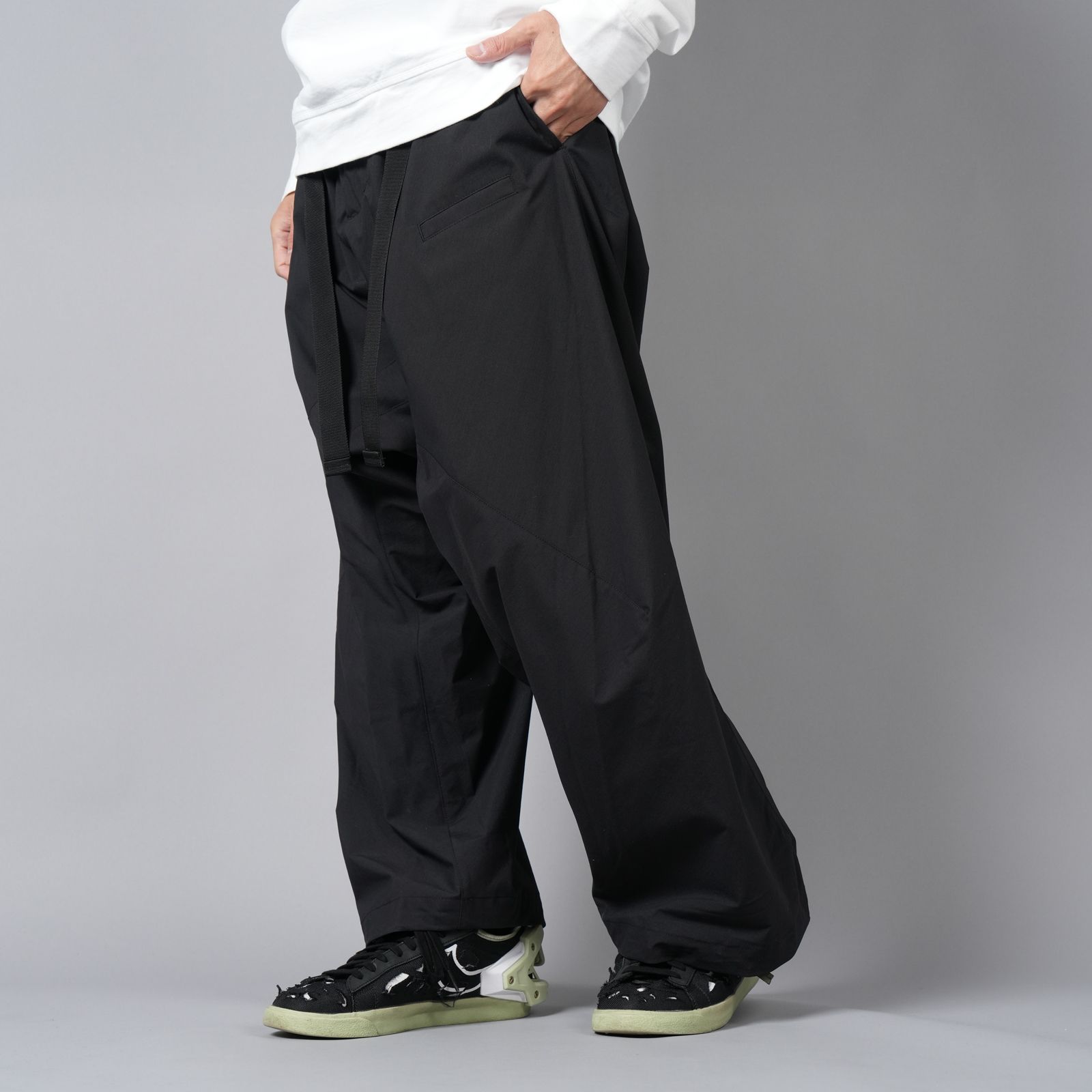 ACRONYM P30A-E アクロニウム サルエルパンツ ブラック M ACRONYM P30A