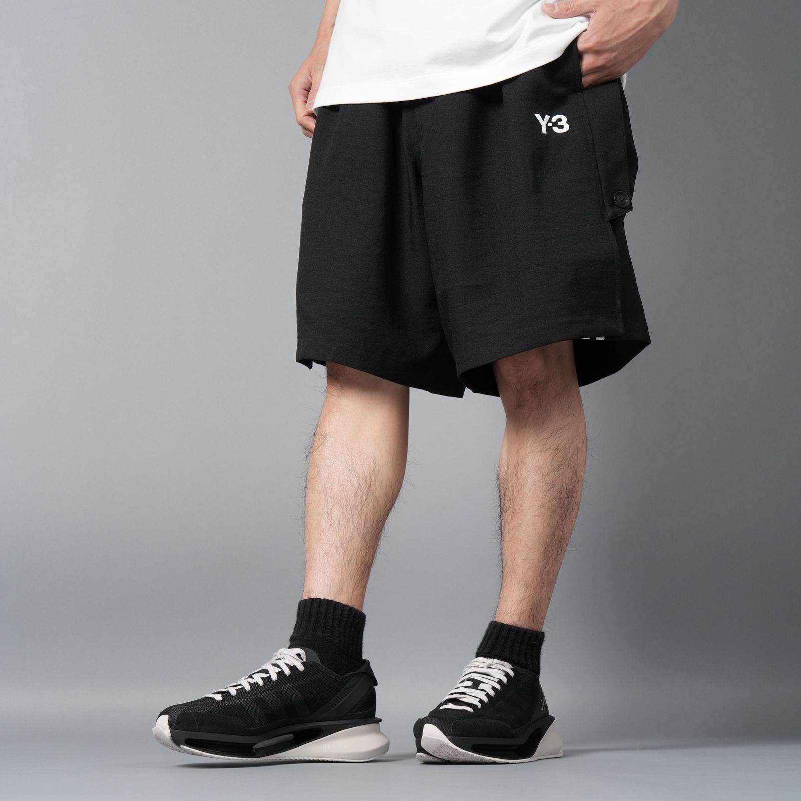 Y-3 アディダス サルエルパンツ Future Sport Shorts XS Y-3