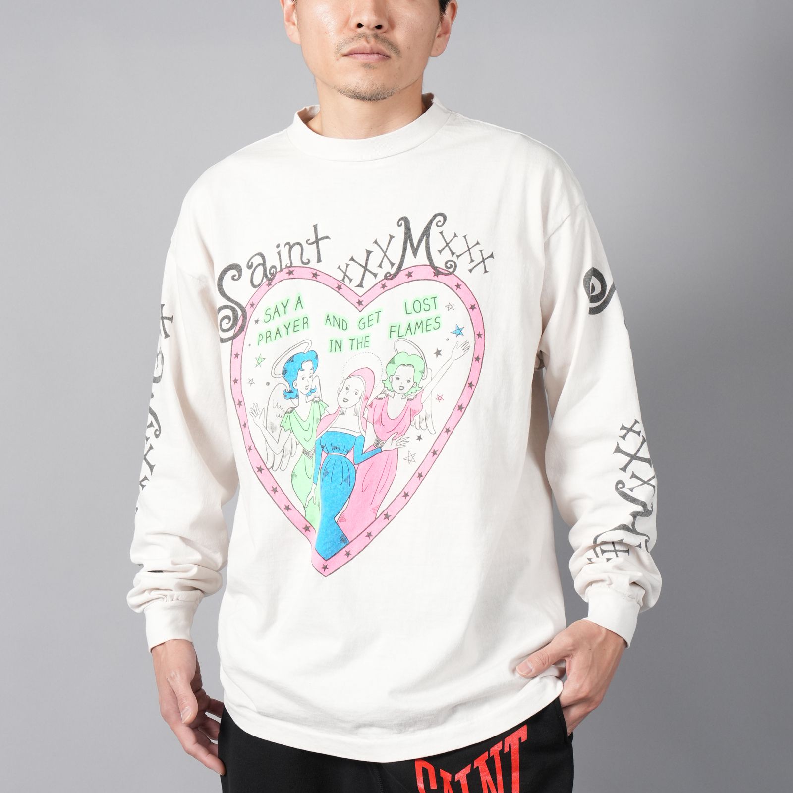 SAINT M×××××× - [2月10日(土)10時発売!!] SM-YS8-0000-020 / LS TEE