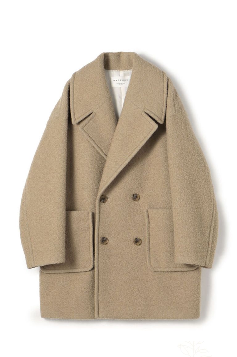 TOMORROWLAND - ブークレーボンディング ダブルブレストコート