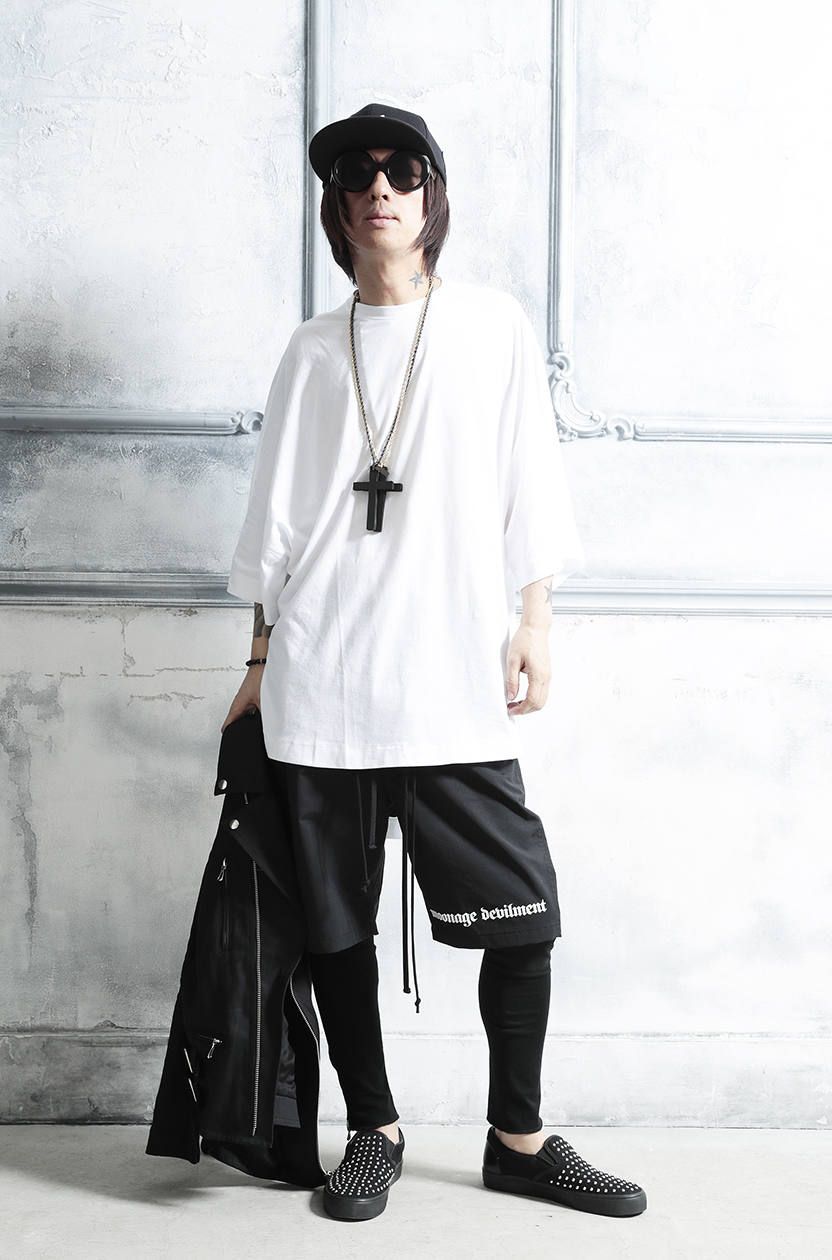 Moonage Devilment(清春) パンツ.ダメージクロップドデニム☆22-02-19