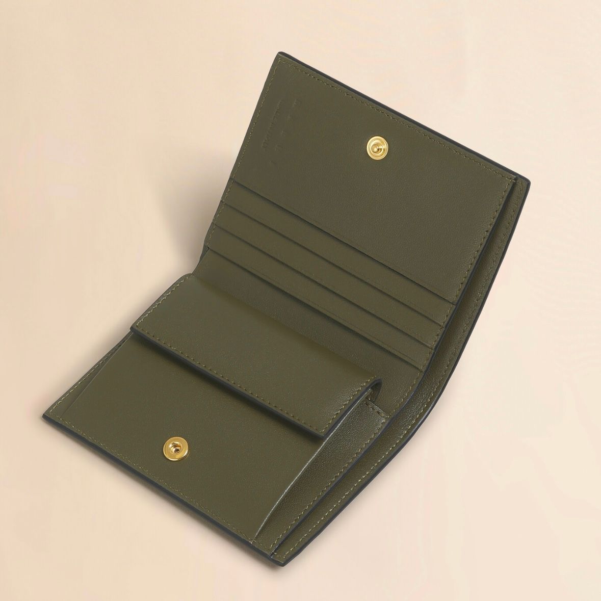 MARNI - レザー製 Envelope 二つ折り財布 / カーキ / 25aw new | LATIN EVE