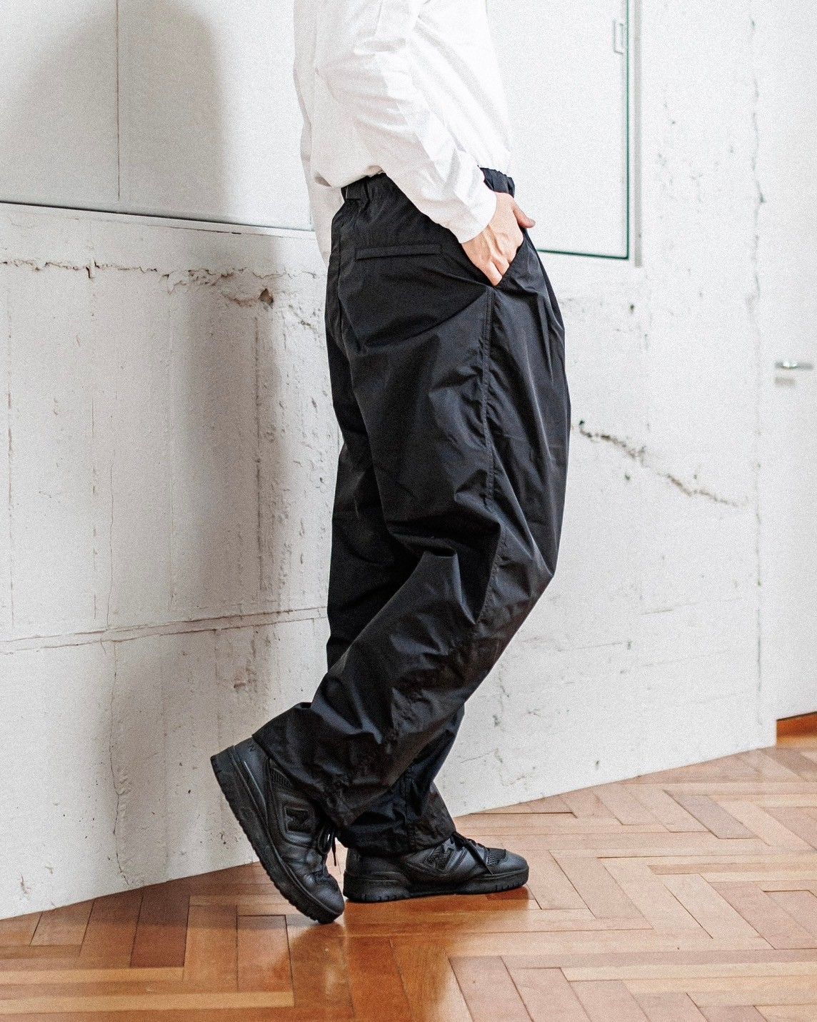 COMME BLACK COMME des GARCONS サルエル ショートパンツ S des