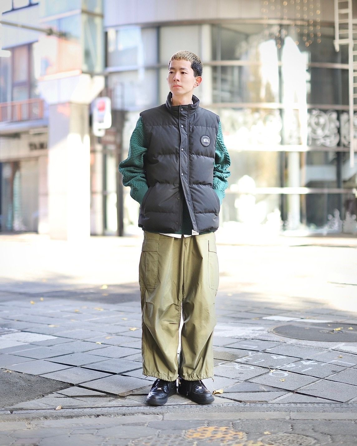 CANADA GOOSE カナダグース 新作GARSON VESTガーソンベストスタイル