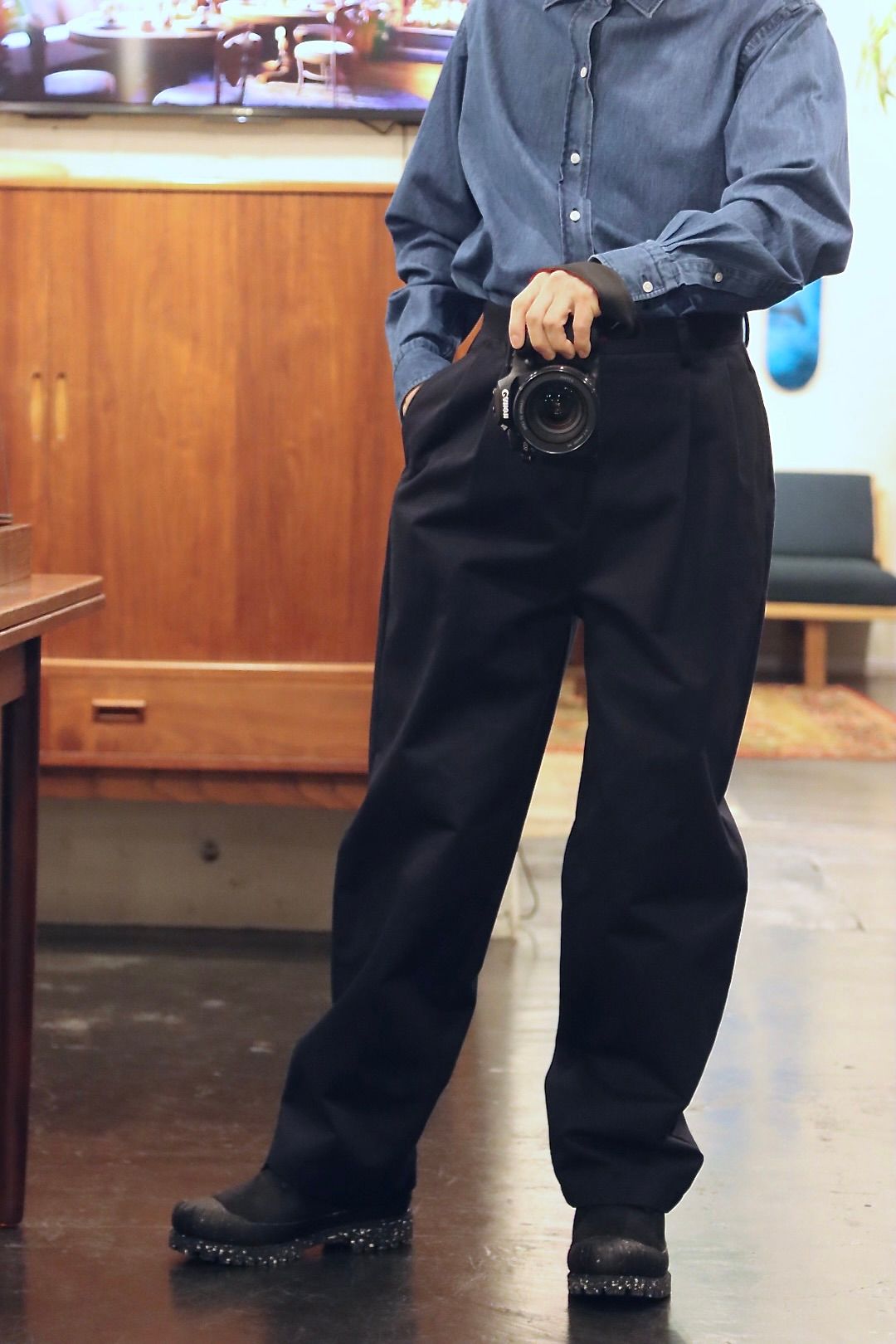 A.PRESSE - アプレッセ24SS Type.1 Silk Blend Chino Trousers (24SAP