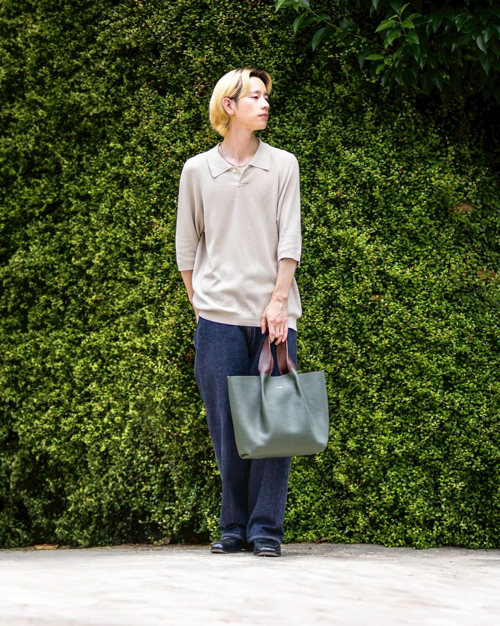 Hender Scheme - エンダースキーマ バッグ piano bag medium(mj-rb-pim