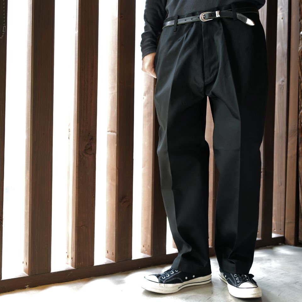 SEQUEL - CHINO PANTS (TYPE-XF) BLACK | River