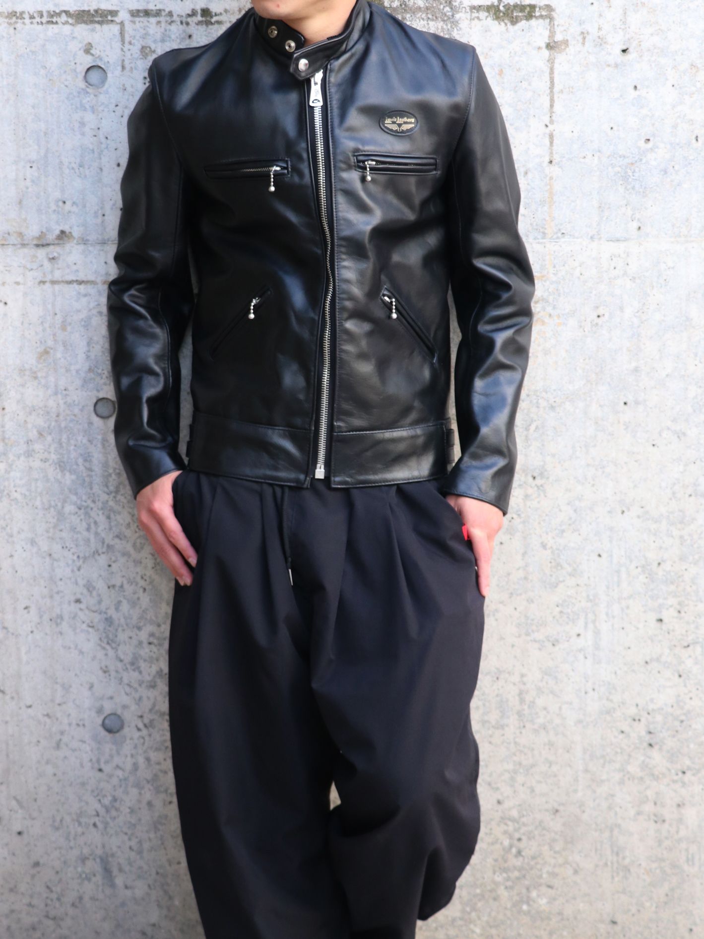 ルイスレザー スーパースポーツマン シングルライダース Lewis